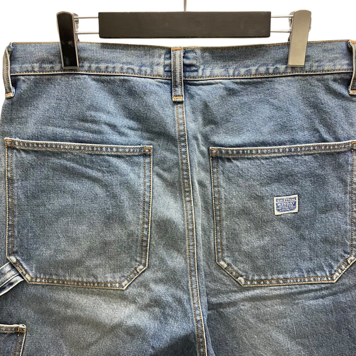 24SS14oz DENIM SHORTS STUDS REMAKE スタッズリメイクデニムハーフパンツ
