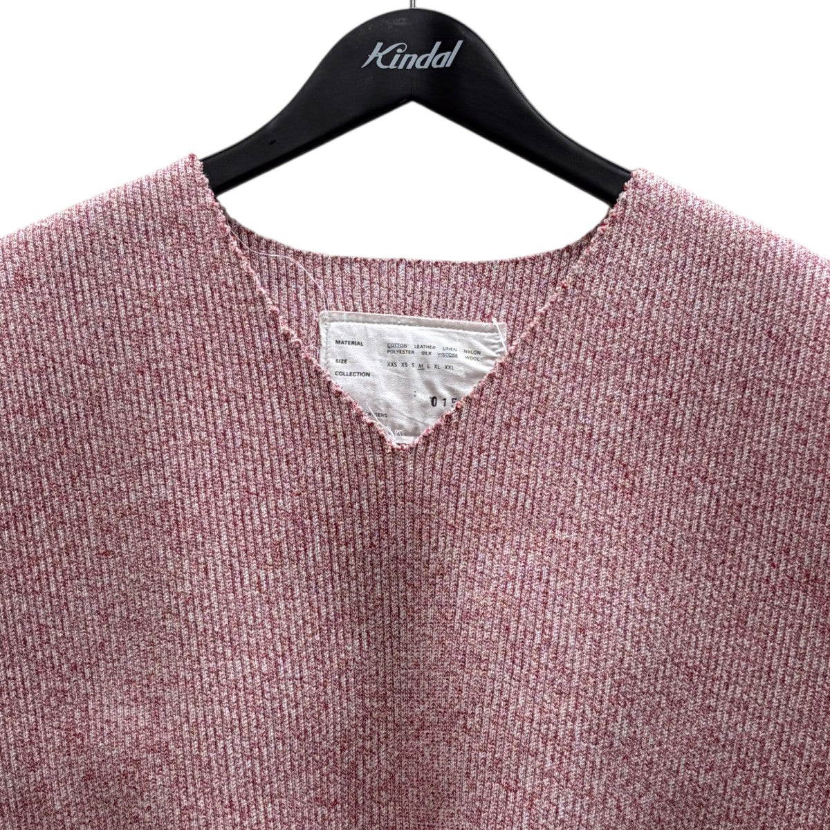RIB SPENCER JERSEY VESTニットベスト