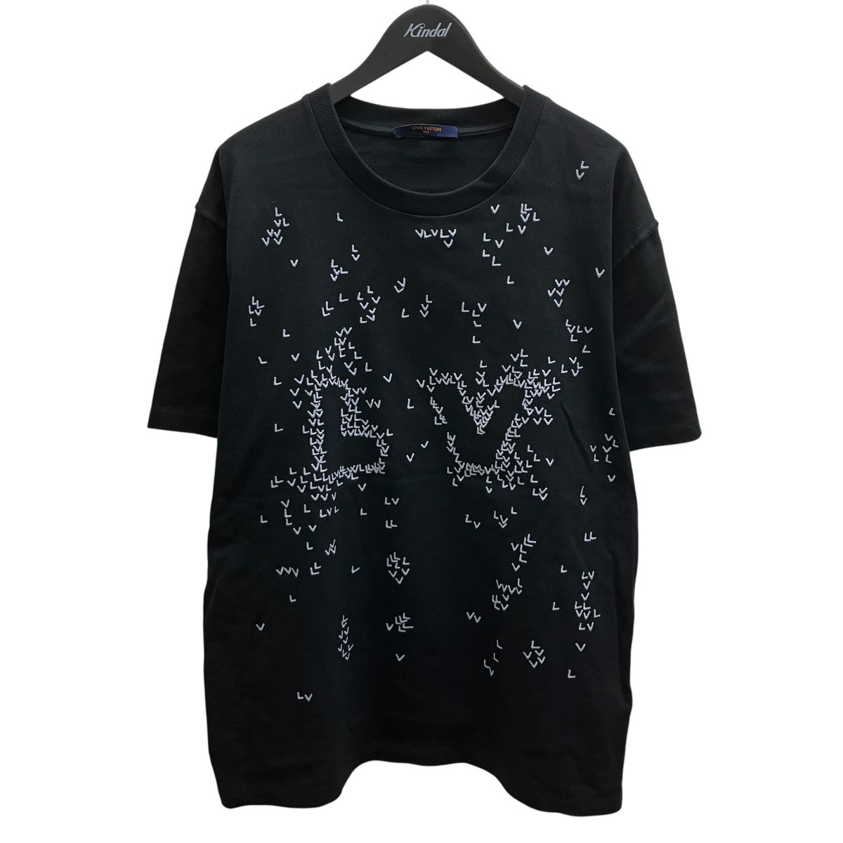 ロゴ刺繍tシャツ