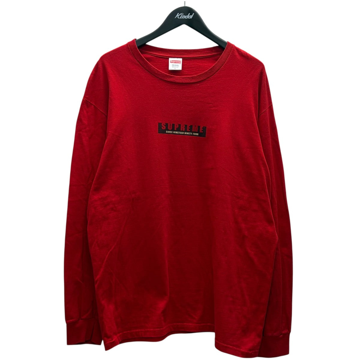 Supreme XL ポリエステル シャツ 94 Supreme(シュプリーム) Since Nineteen Ninety Four L Sロングスリーブ