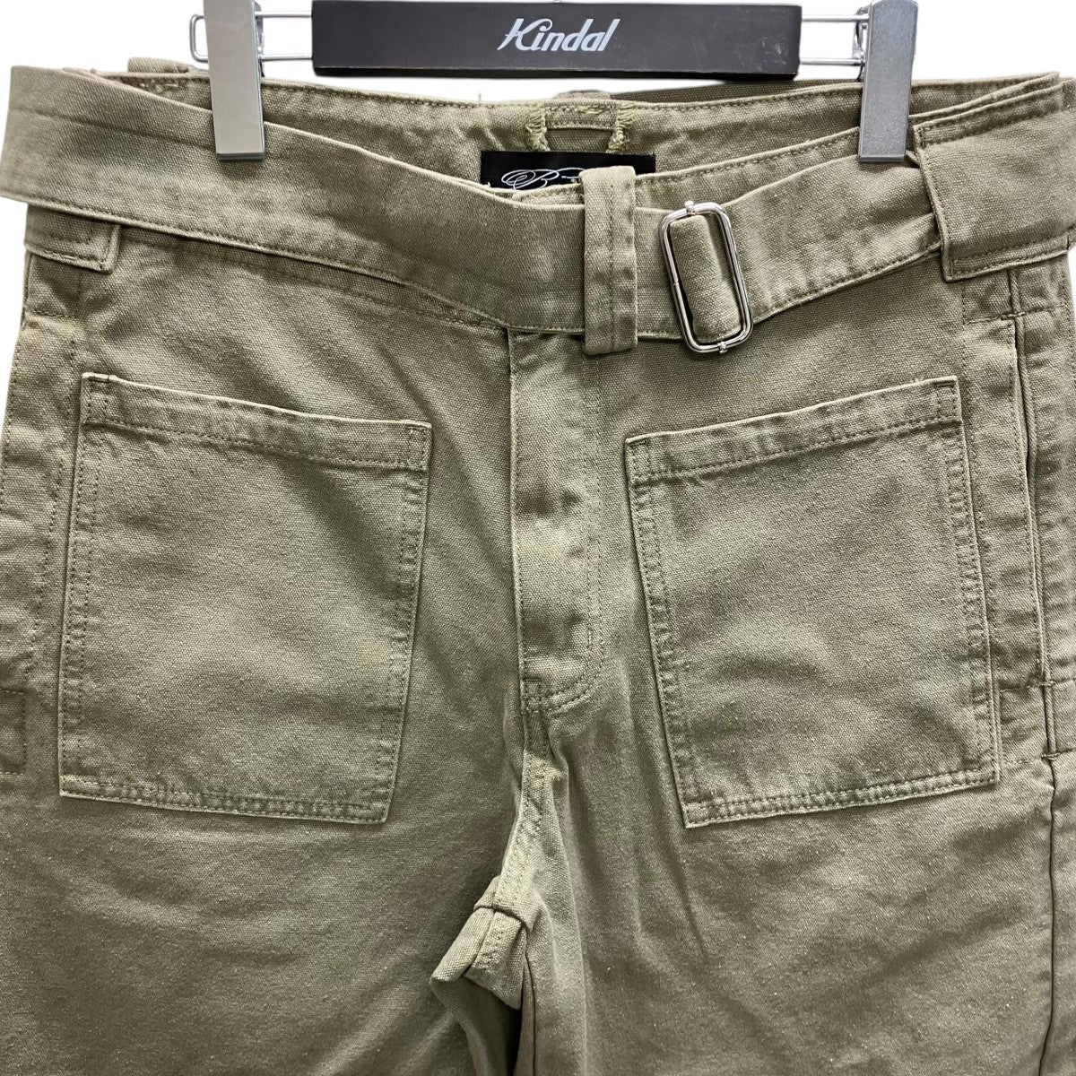 BELTED FATIGUES O PANT ワイドパンツ