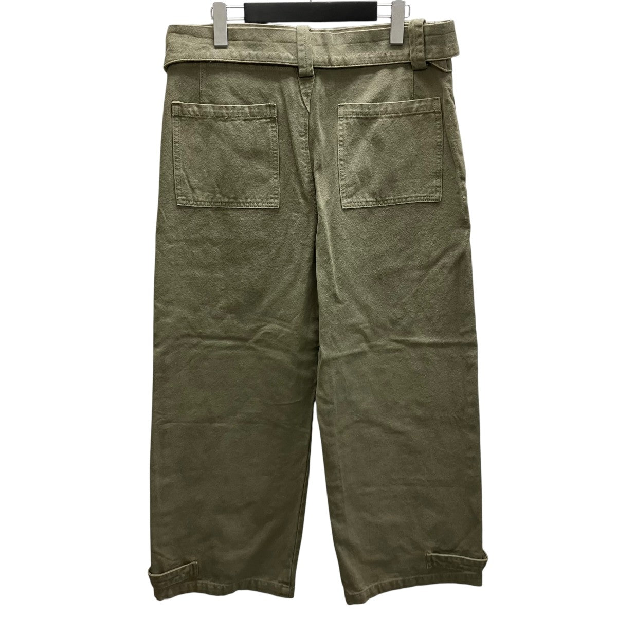 BELTED FATIGUES O PANT ワイドパンツ