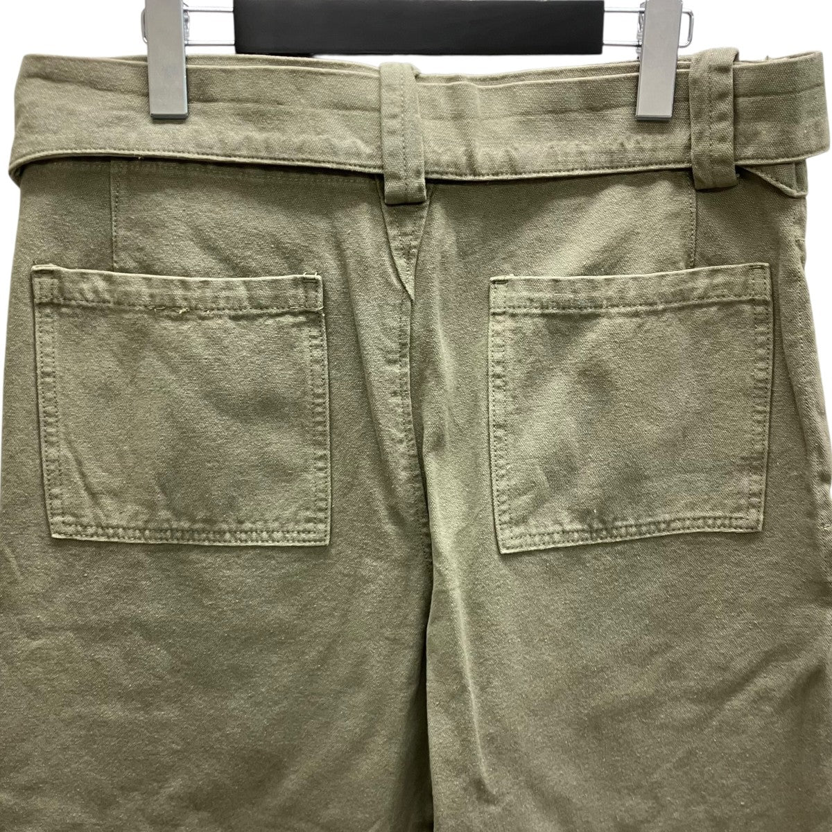 BELTED FATIGUES O PANT ワイドパンツ