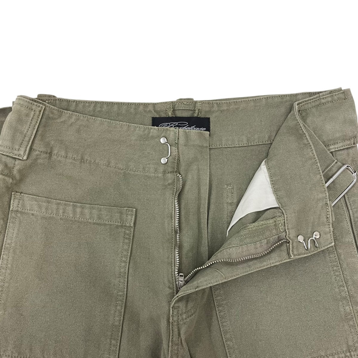 BELTED FATIGUES O PANT ワイドパンツ
