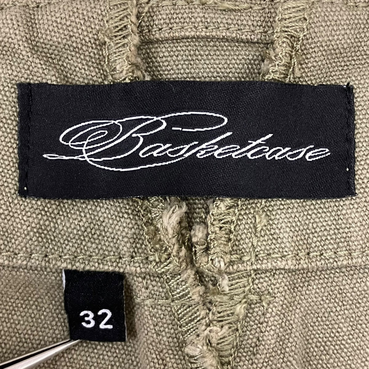 BELTED FATIGUES O PANT ワイドパンツ