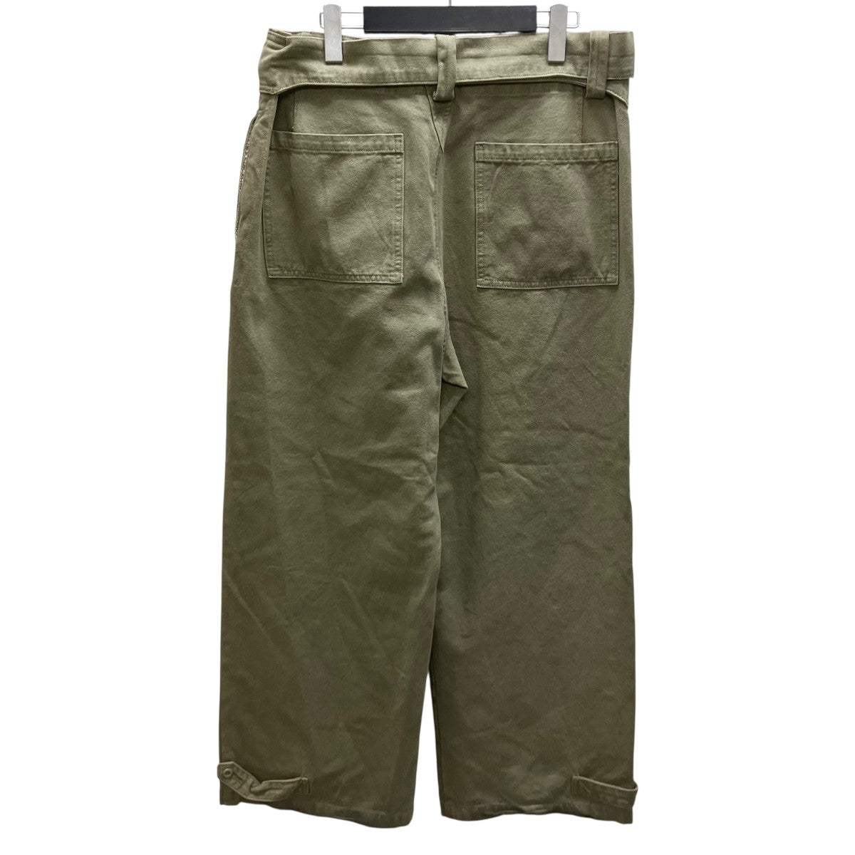 BELTED FATIGUES O PANT ワイドパンツ