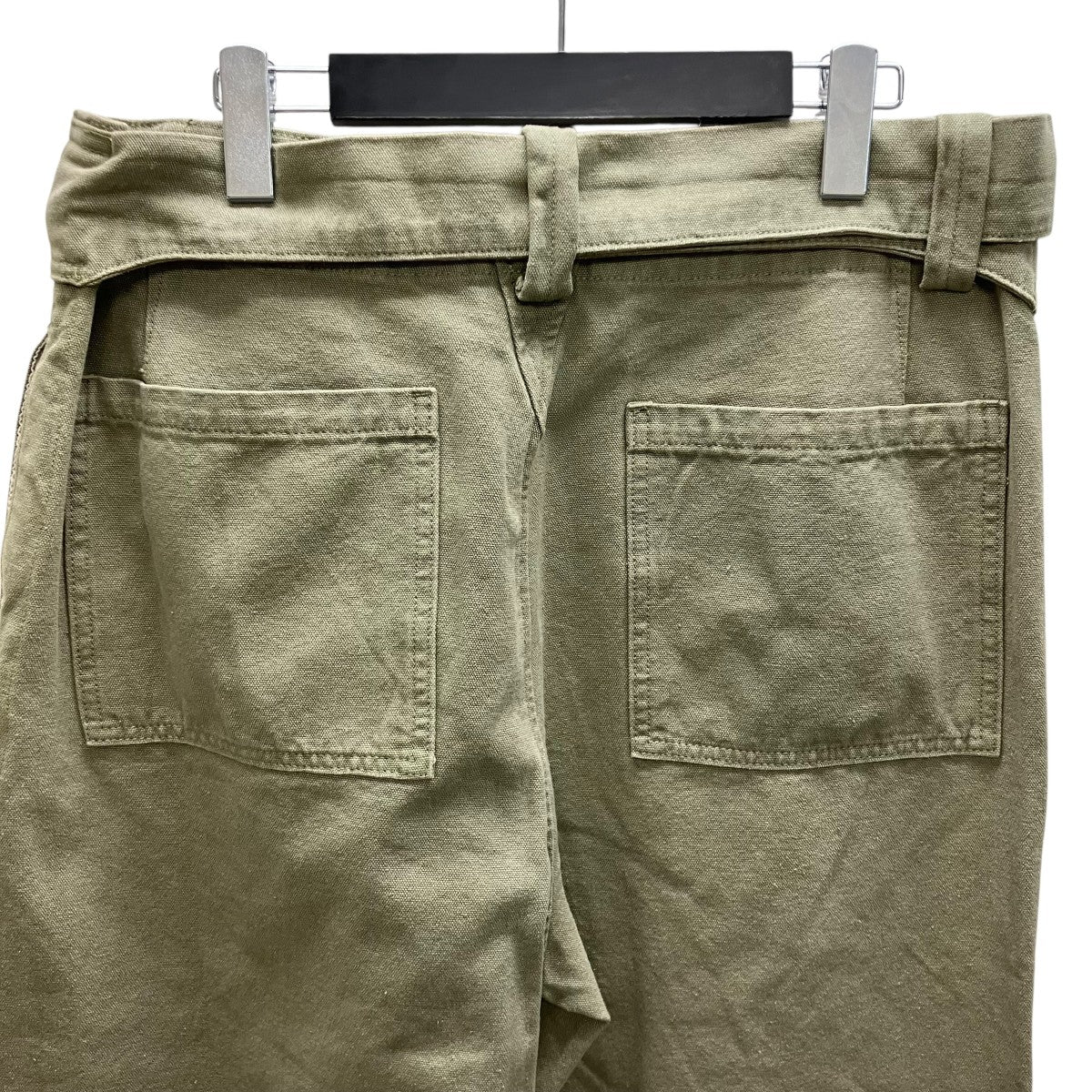 BELTED FATIGUES O PANT ワイドパンツ