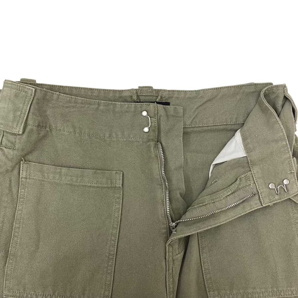 BELTED FATIGUES O PANT ワイドパンツ