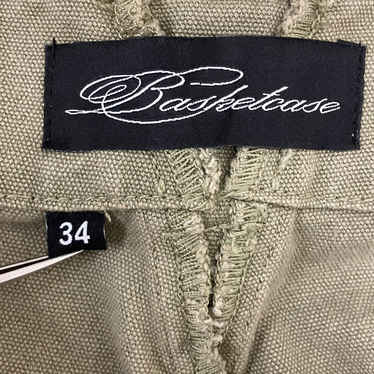 BELTED FATIGUES O PANT ワイドパンツ