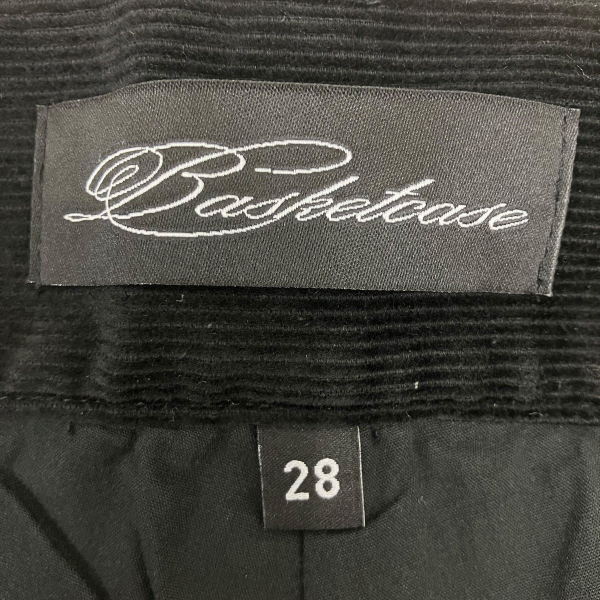 DOUBULE TROUSER PANTドッキングストライプパンツ