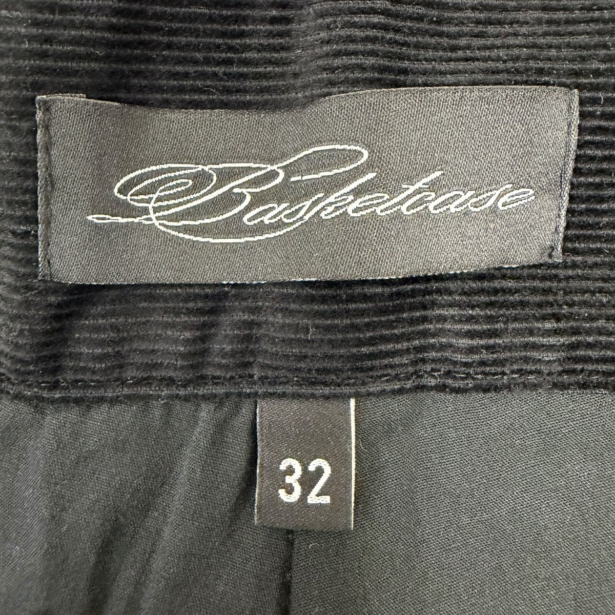 DOUBULE TROUSER PANTドッキングストライプパンツ