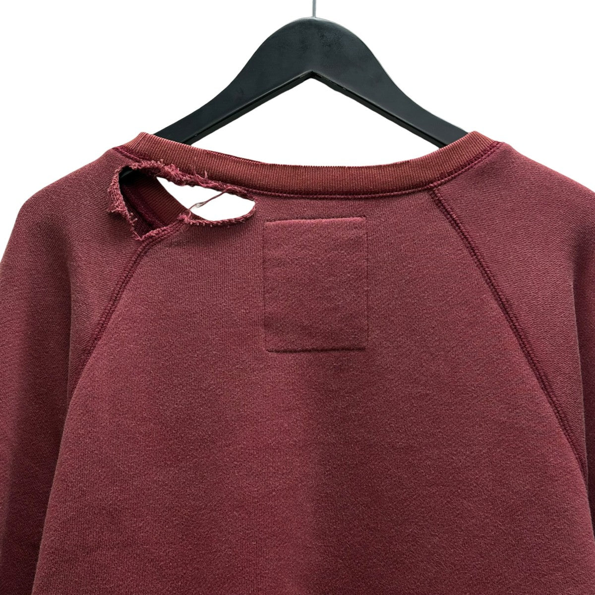 MIRACLE CREW NECK ダメージ加工クルーネックスウェット
