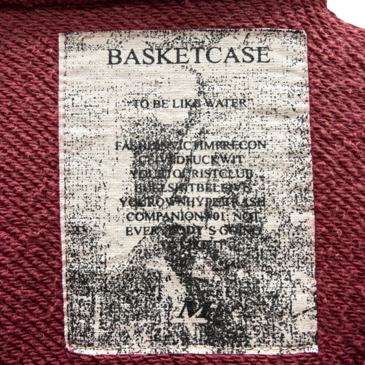 MIRACLE CREW NECK ダメージ加工クルーネックスウェット