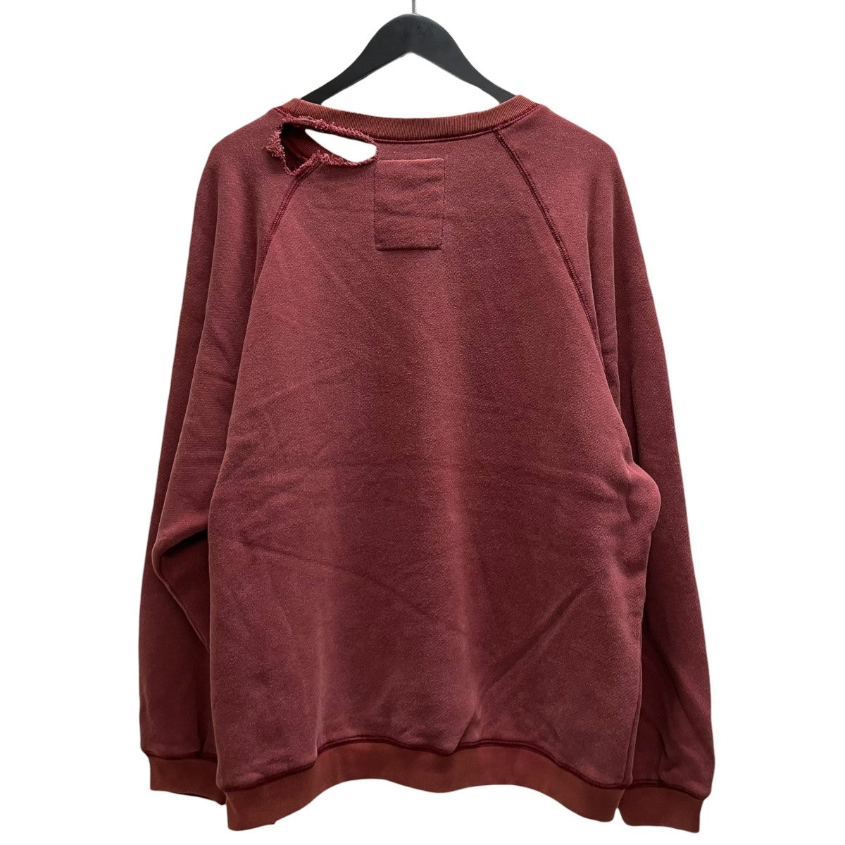 MIRACLE CREW NECK ダメージ加工クルーネックスウェット