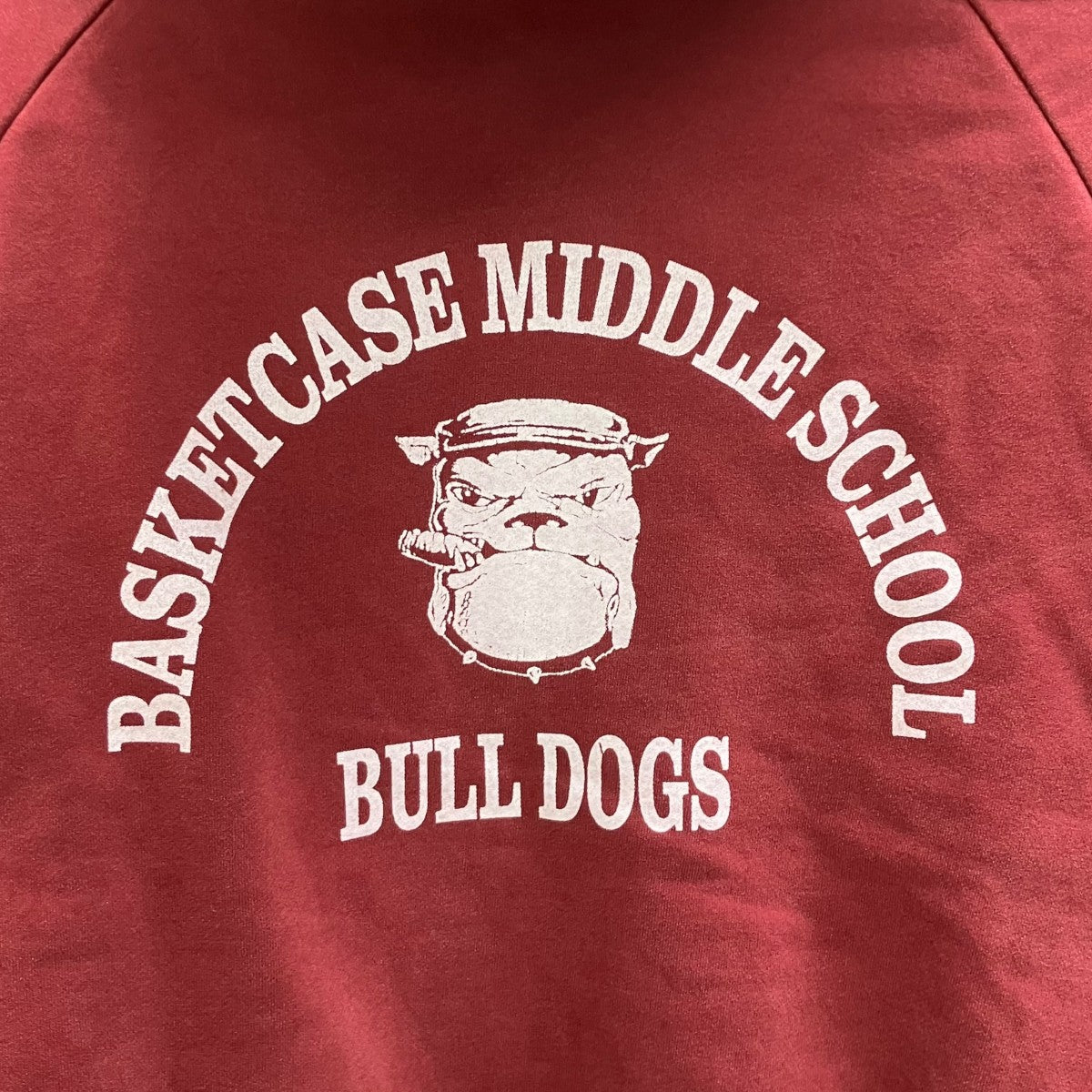 BULL DOG THERMAL LINED ZIP UP HOODIE PARKAジップパーカー