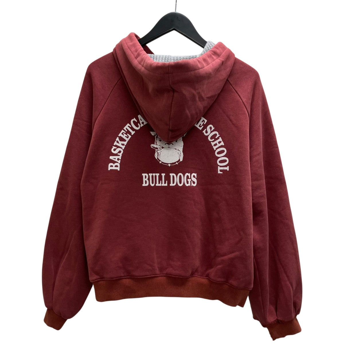 BULL DOG THERMAL LINED ZIP UP HOODIE PARKAジップパーカー