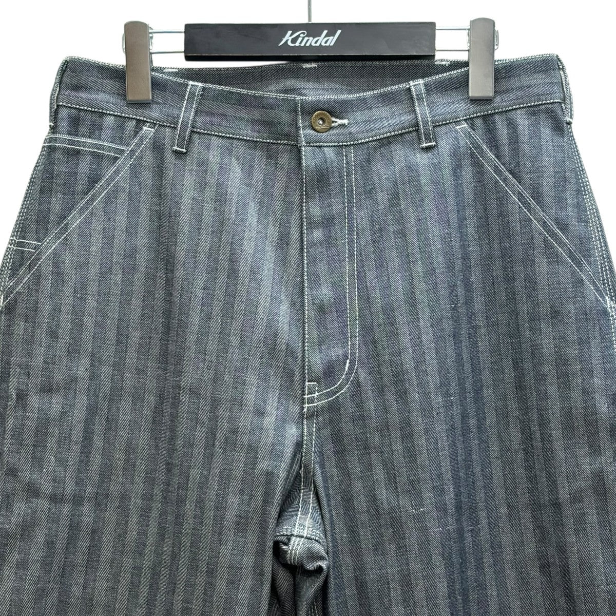 26SS HERRING BONE DENIM CARPENTER PANTS ヘリンボーンカーペンターストライプパンツ