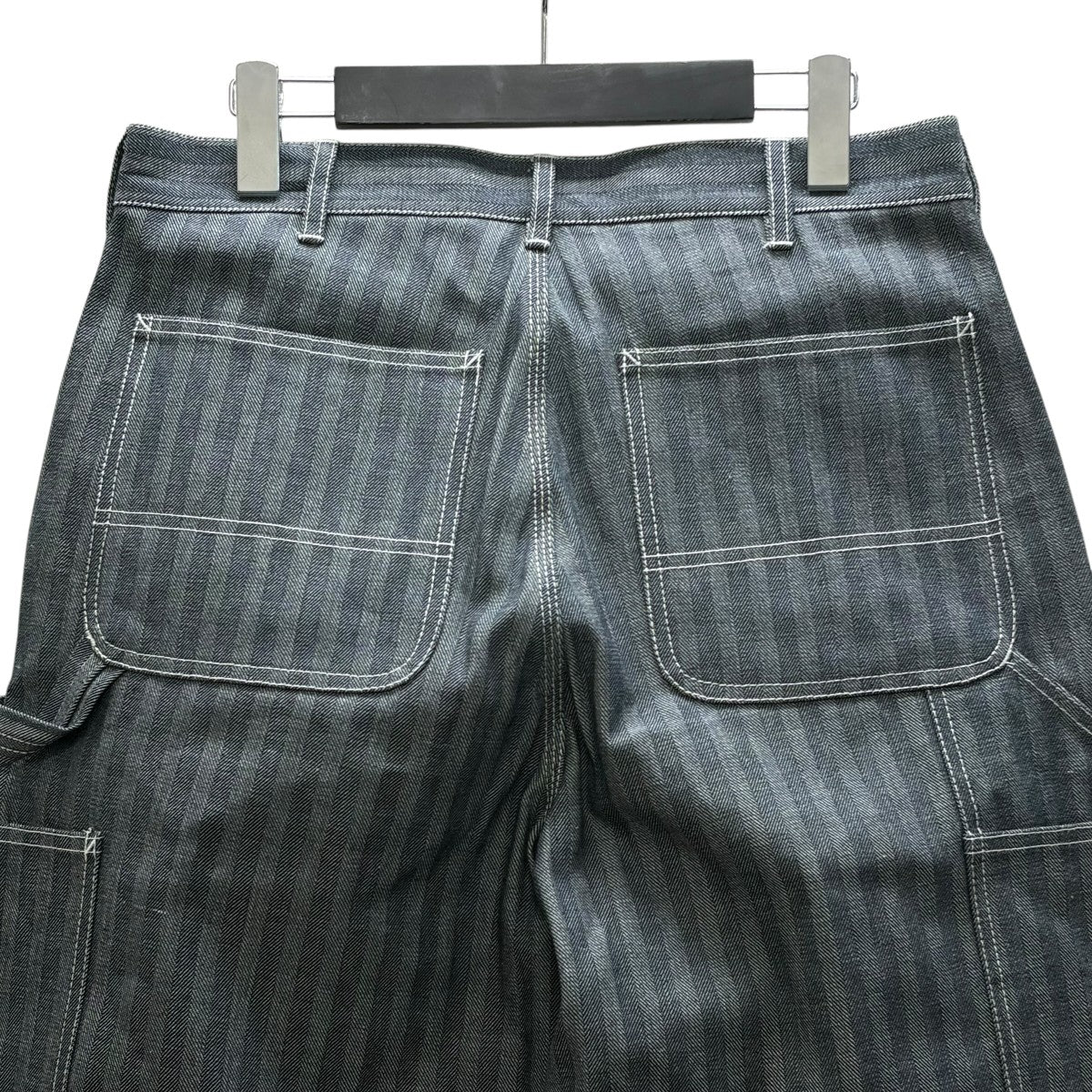 26SS HERRING BONE DENIM CARPENTER PANTS ヘリンボーンカーペンターストライプパンツ