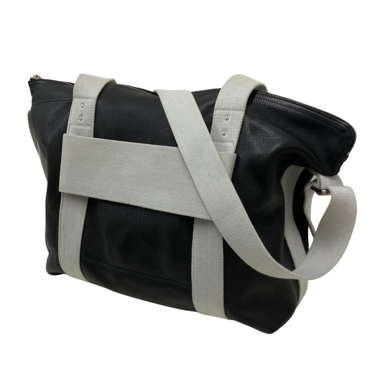 RICK OWENS TROLLEYレザーショルダーバッグ 古着・中古-1枚目のアイテム画像
