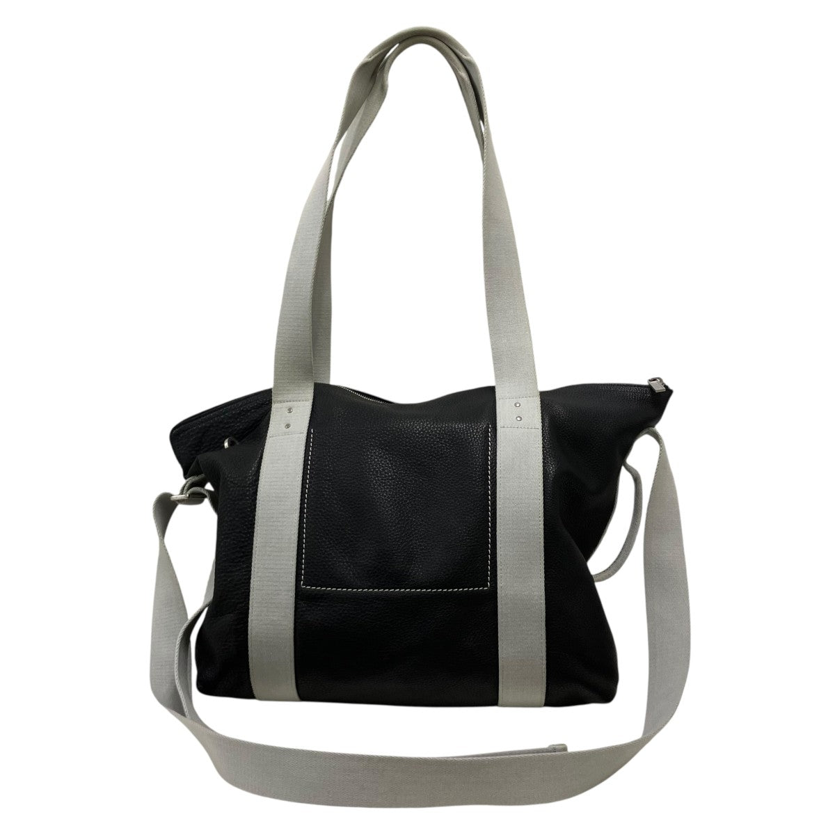 RICK OWENS TROLLEYレザーショルダーバッグ 古着・中古-3枚目のアイテム画像