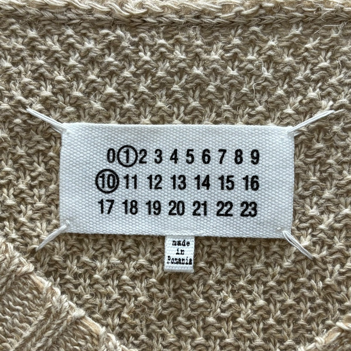 Maison Margiela(メゾンマルジェラ) ニットベスト S51FB0076