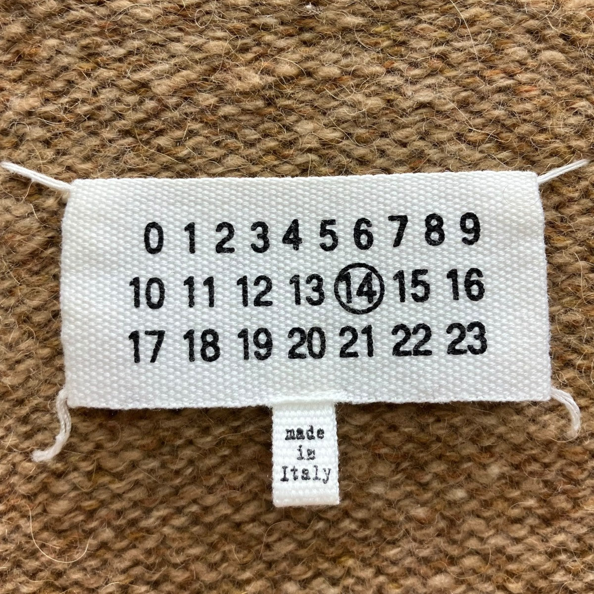 Maison Margiela(メゾンマルジェラ) ニット S30GP0169 ベージュ サイズ
