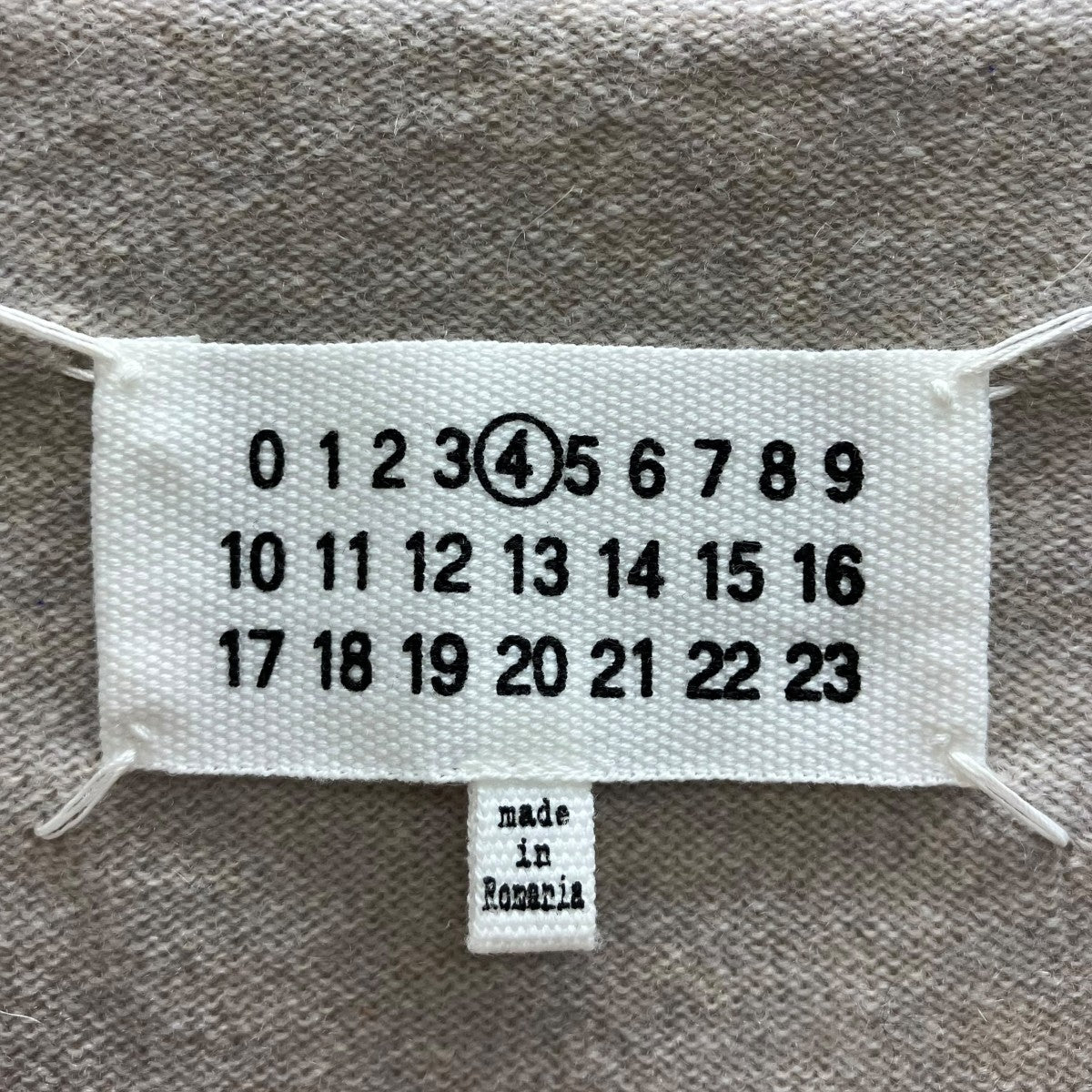 Maison Margiela(メゾンマルジェラ) カシミヤニット S51HA1030 グレー