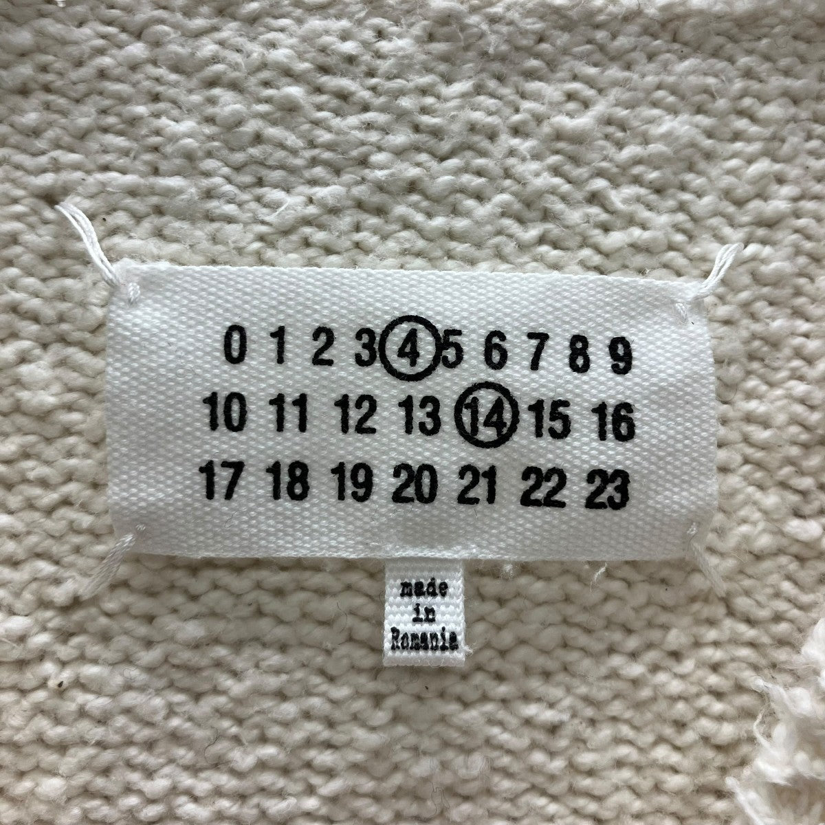 Maison Margiela(メゾンマルジェラ) コットンニット SI0GP0001