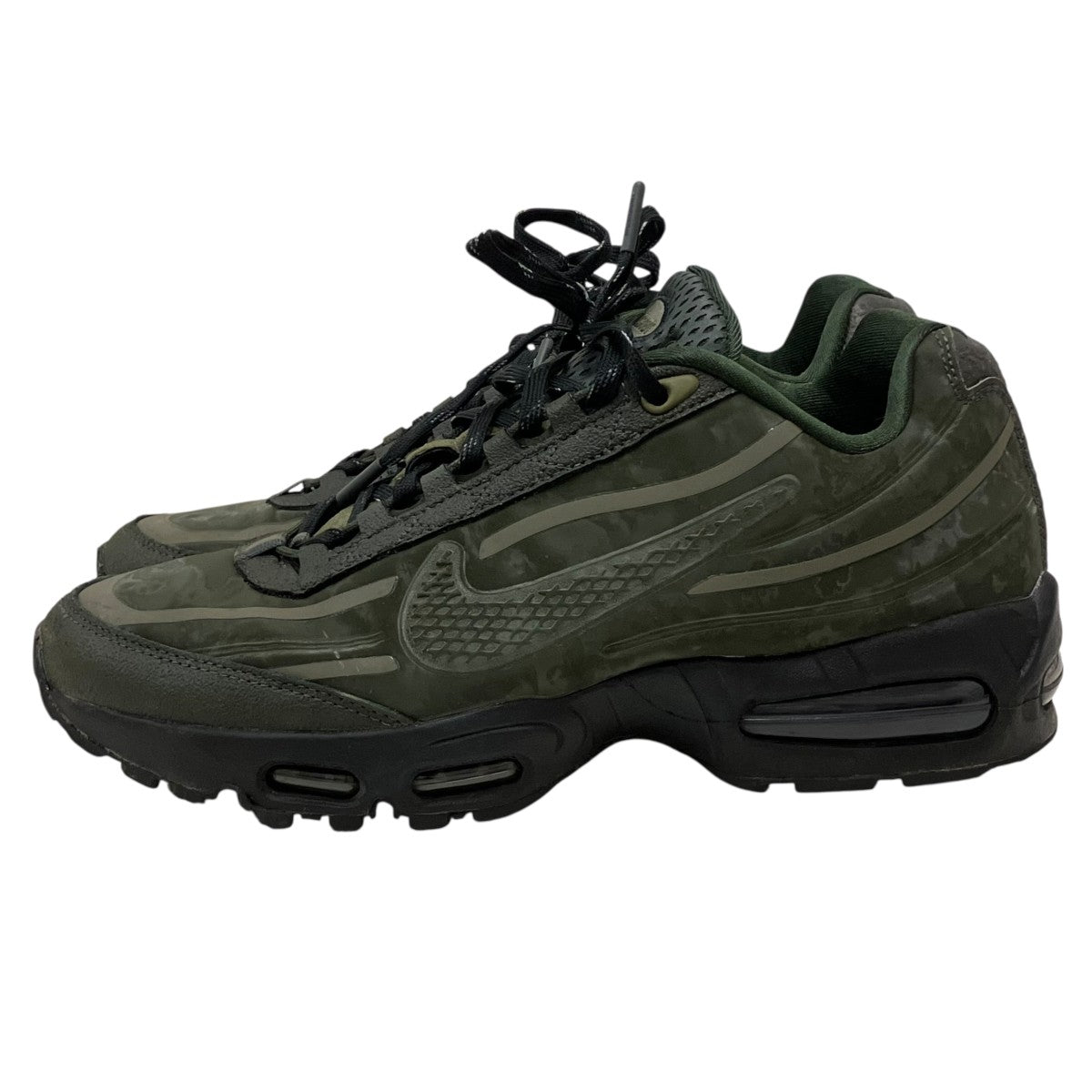 Nike Air Max 95 Big Bubble Uniform Medium Olive and Sequoia ローカットスニーカー