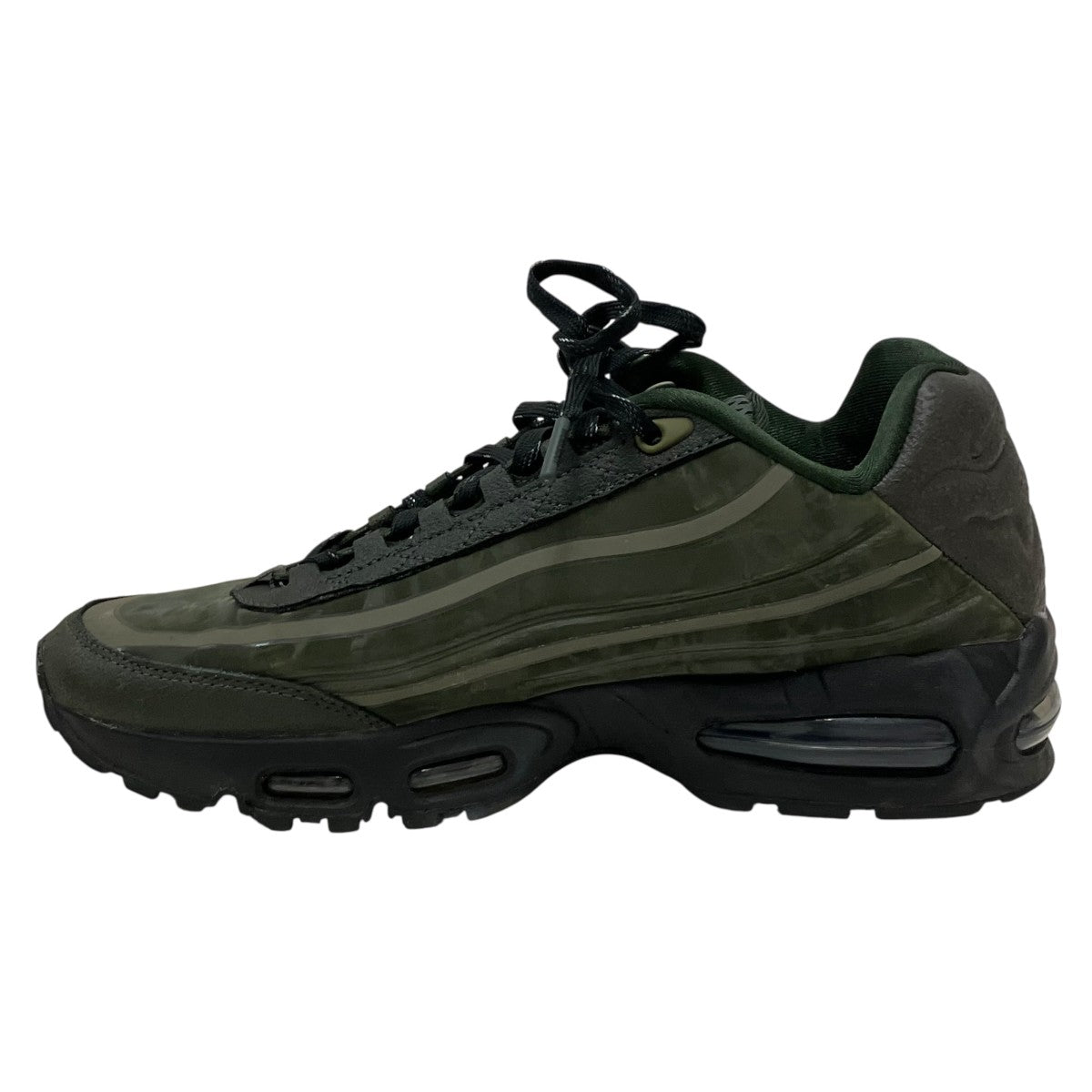 Nike Air Max 95 Big Bubble Uniform Medium Olive and Sequoia ローカットスニーカー