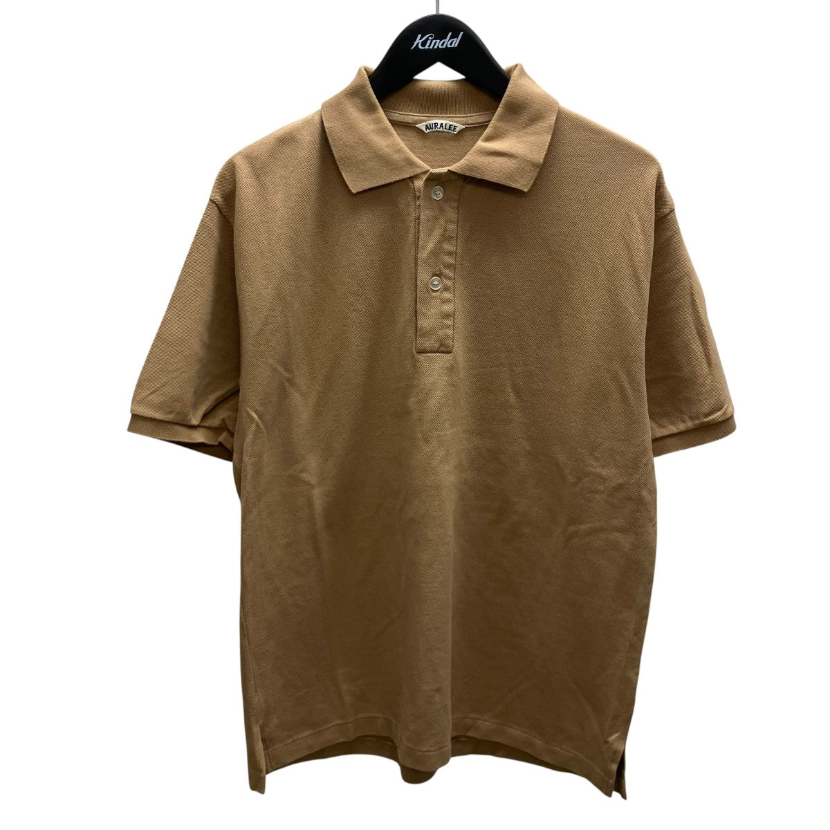 AURALEE(オーラリー) SUPER FINE COTTON PIQUE BIG POLO 半袖