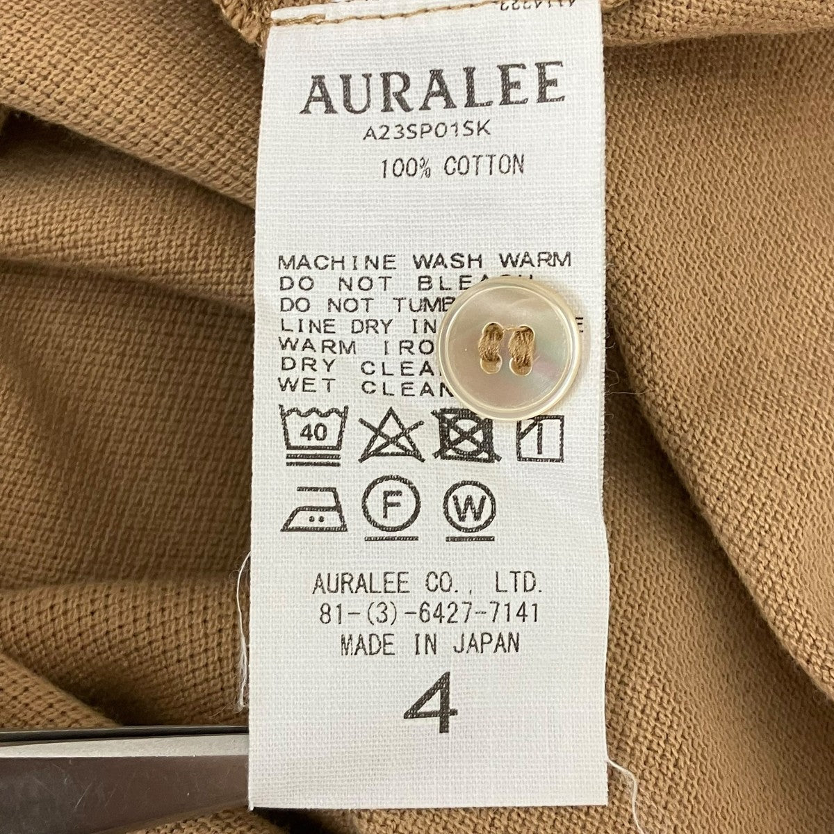 SUPER FINE COTTON PIQUE BIG POLO 半袖ポロシャツ