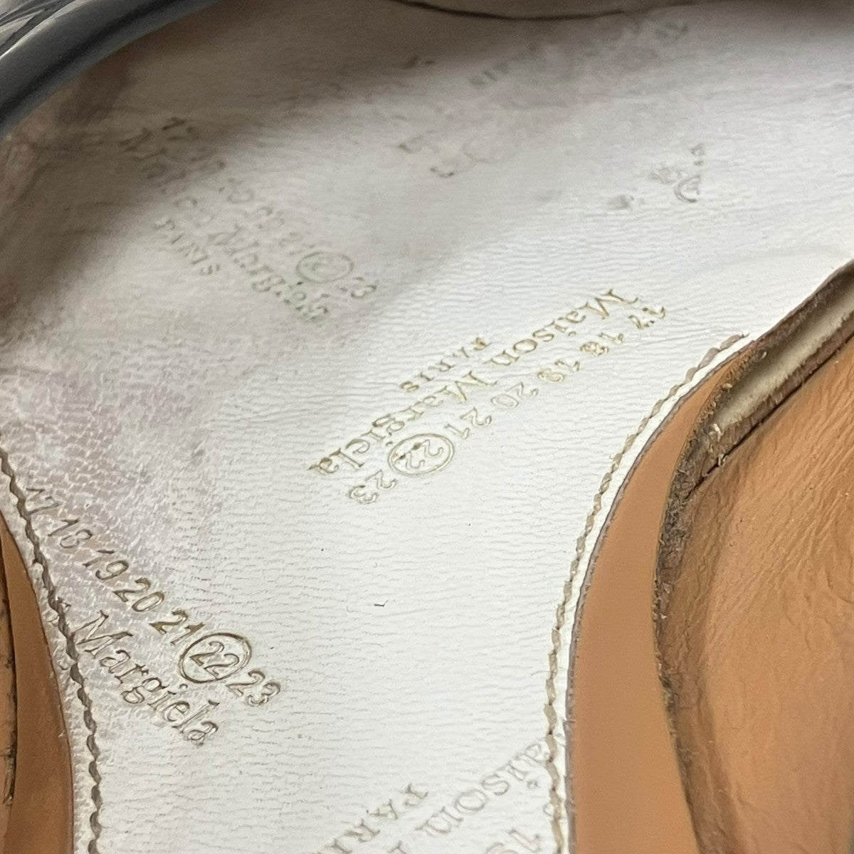Maison Margiela TABI 足袋バレエパンプス 古着・中古-7枚目のアイテム画像