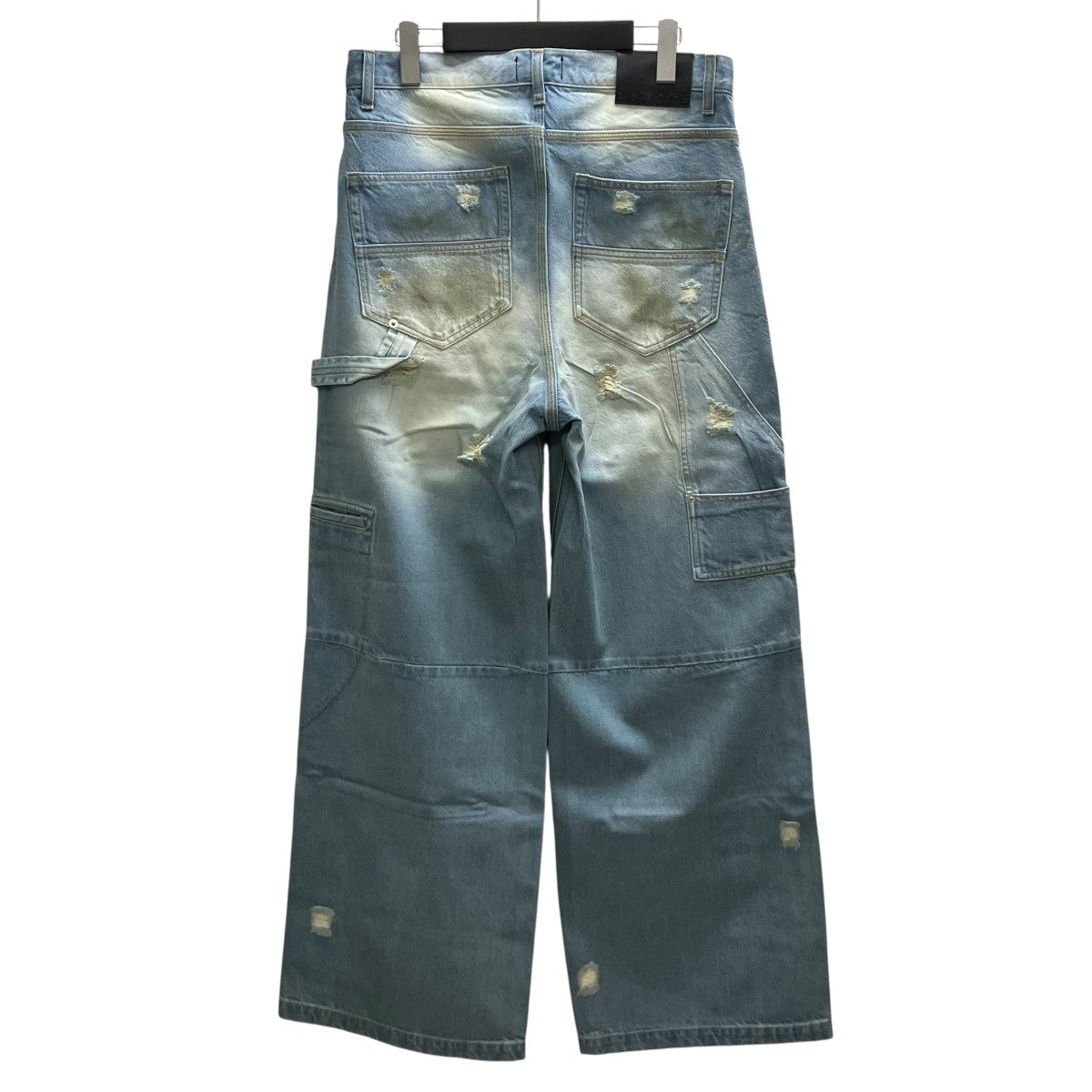 26SS COATING DOUBLE KNEE DENIM PANTS   IND コーティングダブルニーデニムパンツ