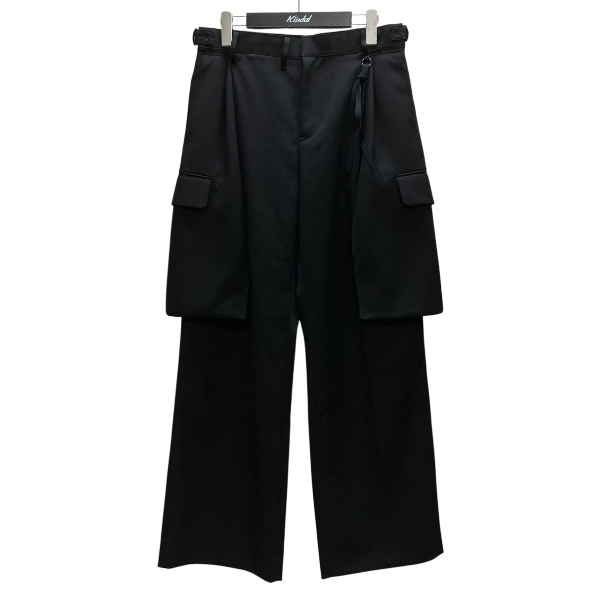 26SS BUM FLAP JACKET SLACKS ウールスラックス