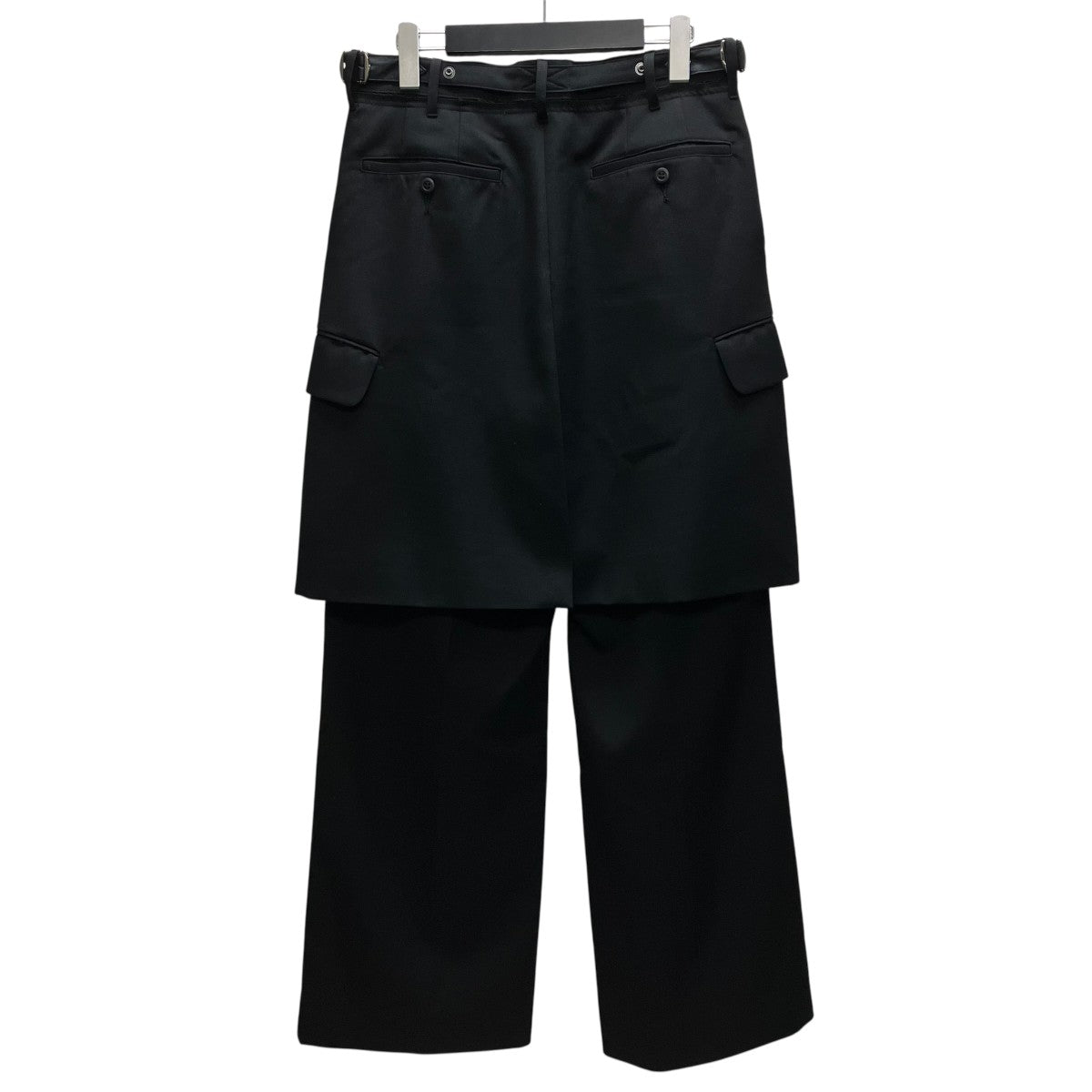 26SS BUM FLAP JACKET SLACKS ウールスラックス