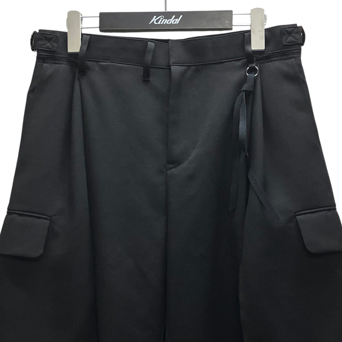 26SS BUM FLAP JACKET SLACKS ウールスラックス