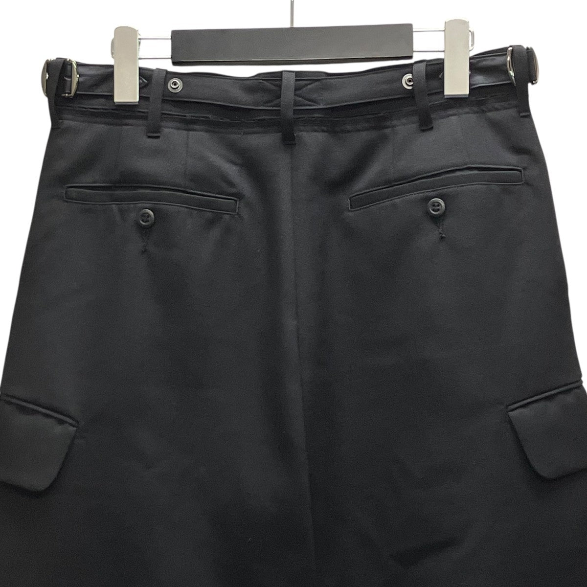 26SS BUM FLAP JACKET SLACKS ウールスラックス