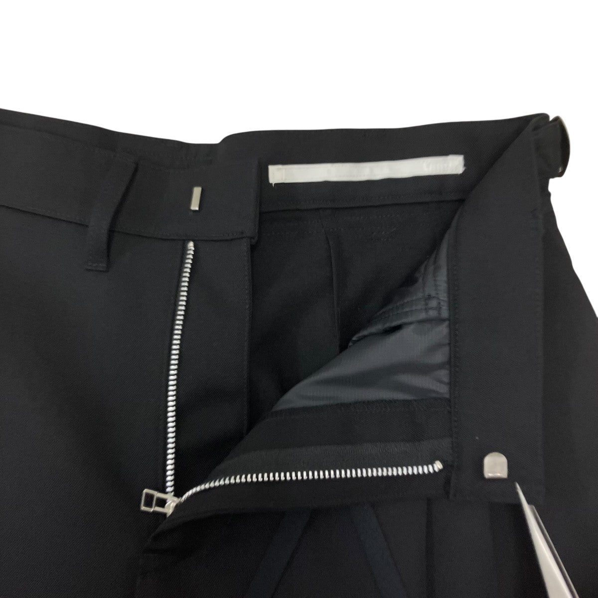 26SS BUM FLAP JACKET SLACKS ウールスラックス