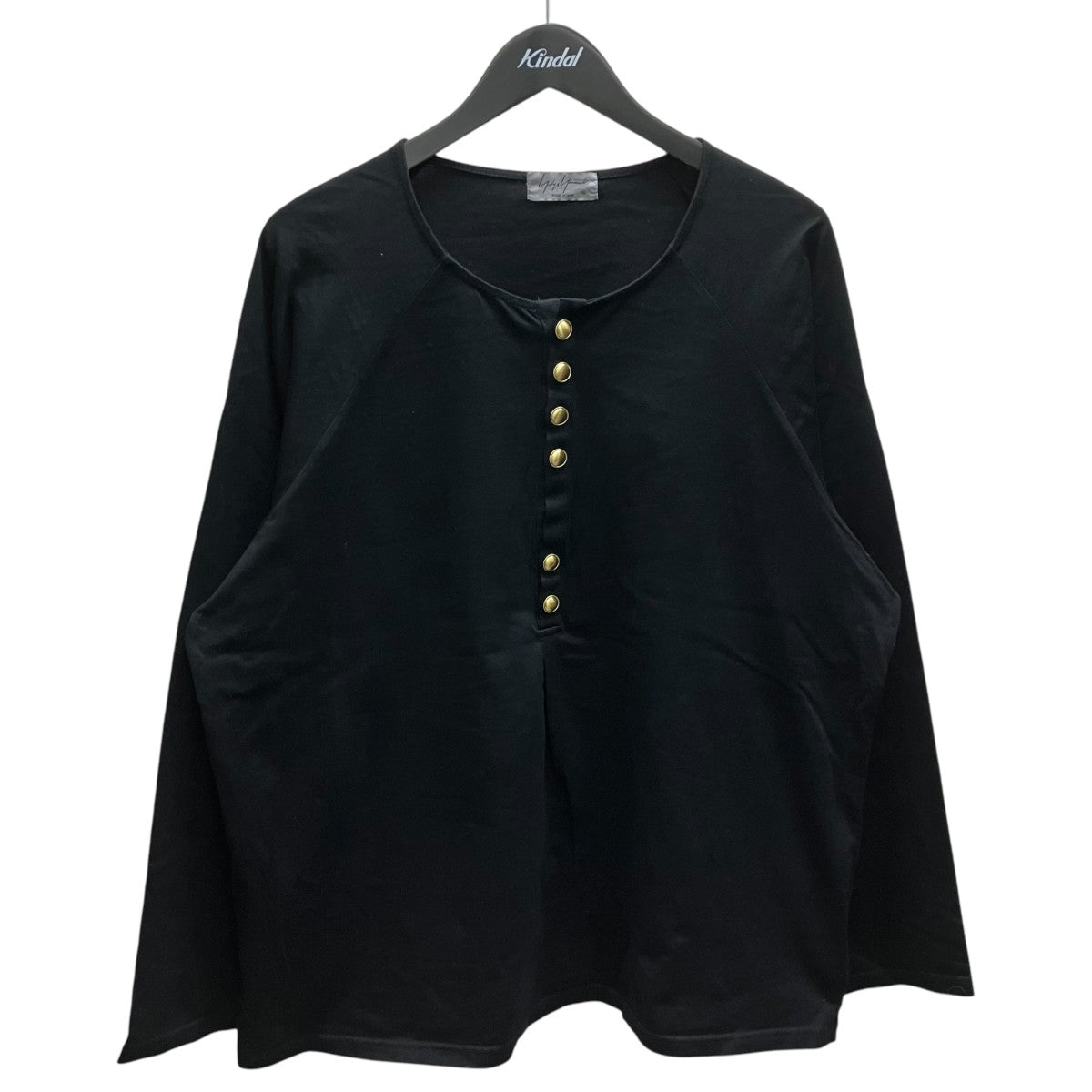 19AW ヘンリー長袖金ボタン