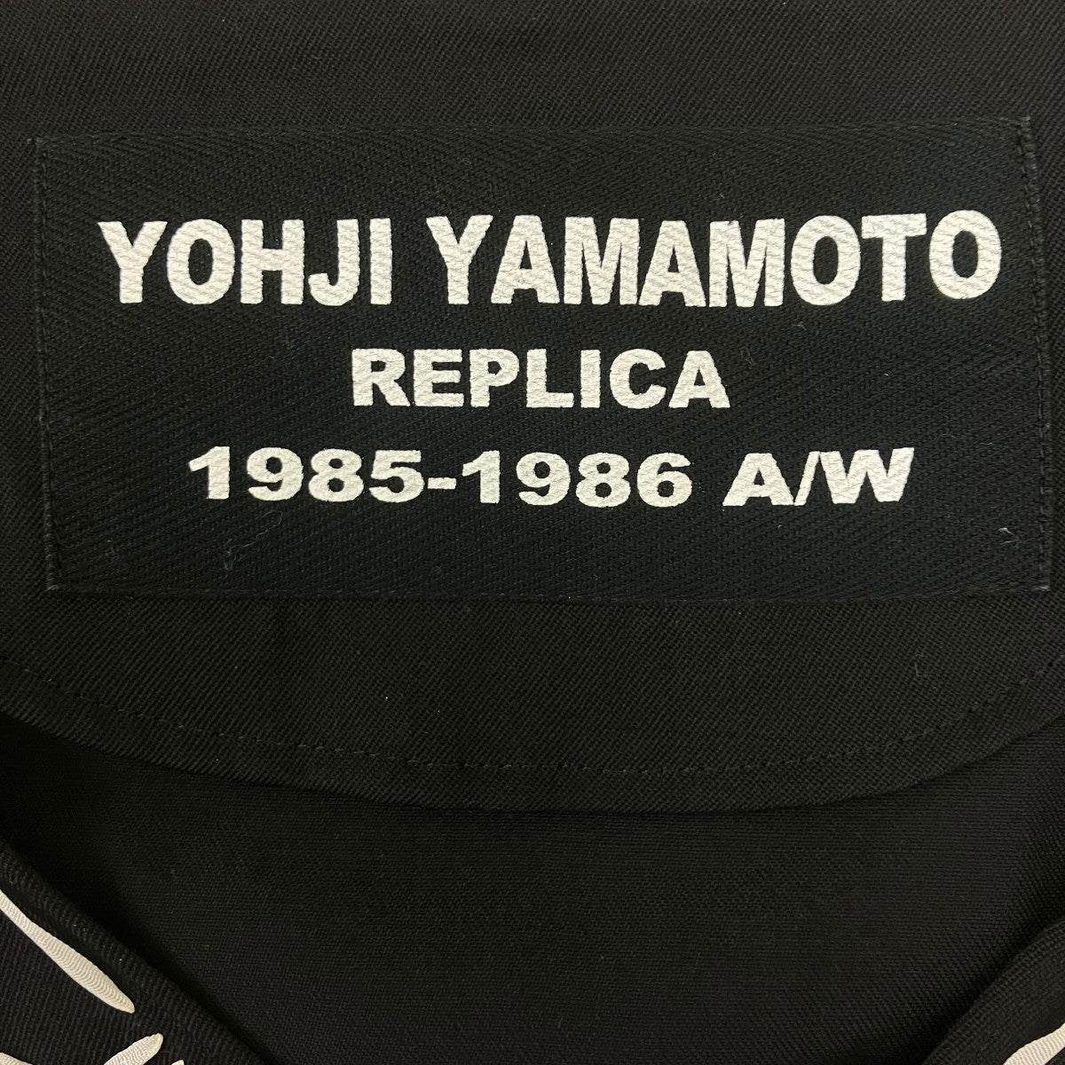 ウールギャバテープステッチチュニックシャツ