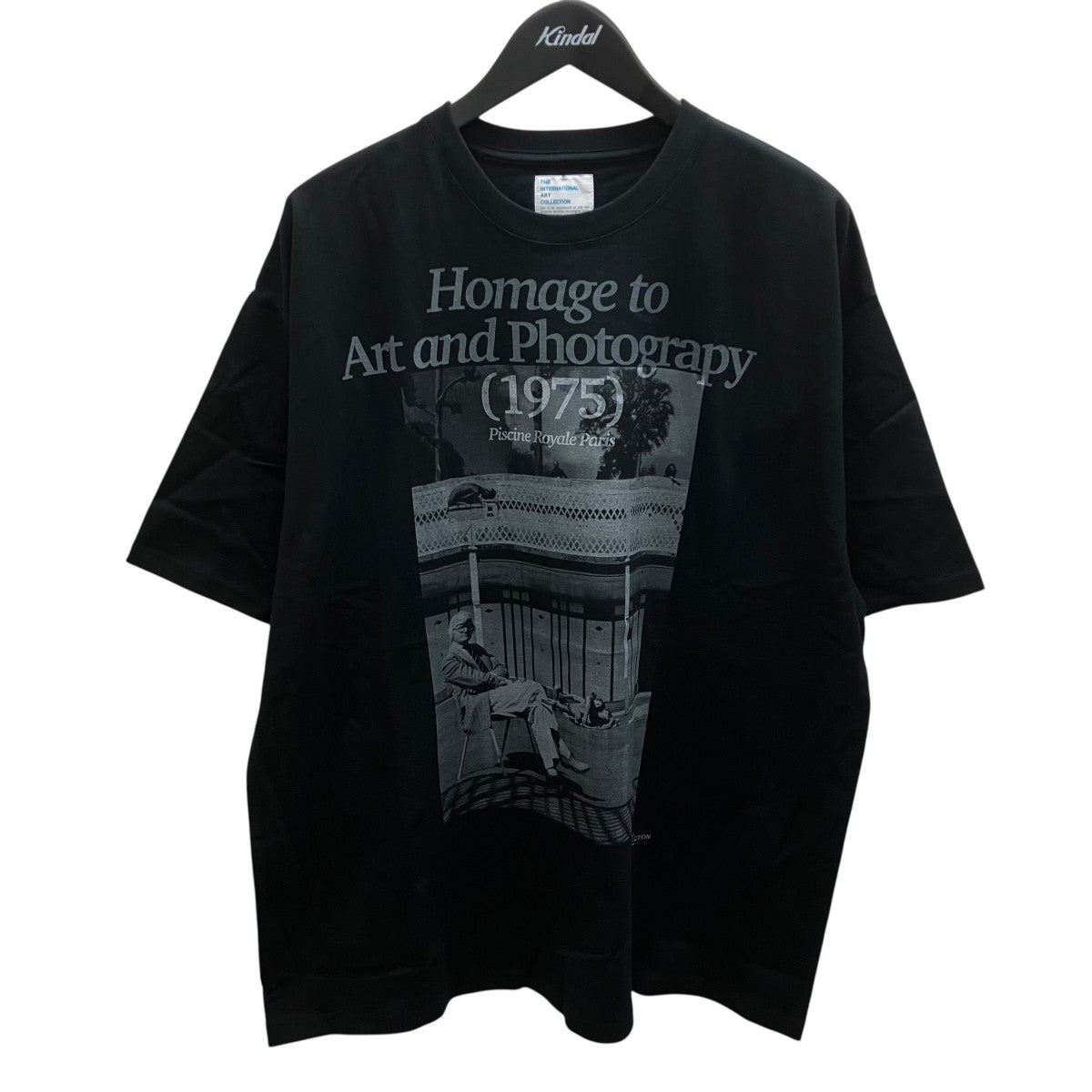 SHORT SLEEVE T-SHIRT   David Hockney， Piscine RoyaleプリントTシャツ