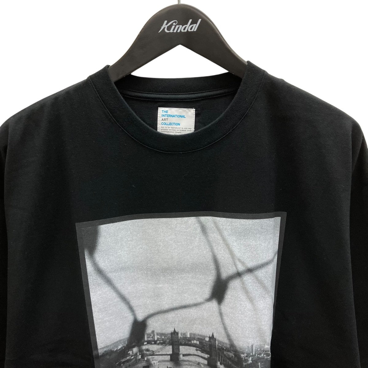 SHORT SLEEVE T-SHIRT   Cloudy City， LondonプリントTシャツ