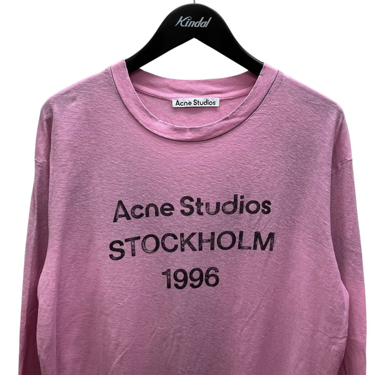 ACNE STUDIOS(アクネストゥディオズ) スプレー仕上げ1996ロゴTシャツ