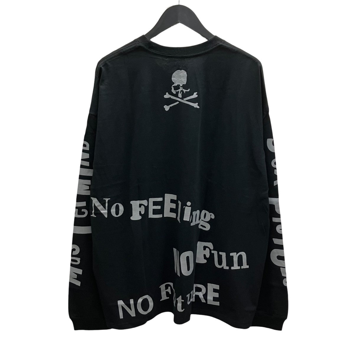 God Save The Queen L-S TeeプリントロングスリーブTシャツ