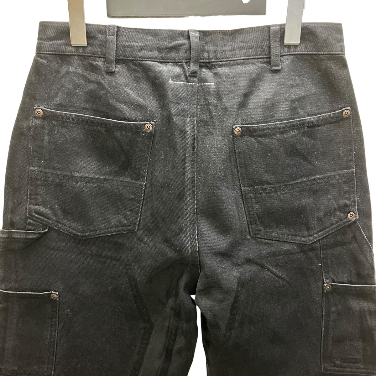 Foil Double Knee Painter Pantコーティングパンツ