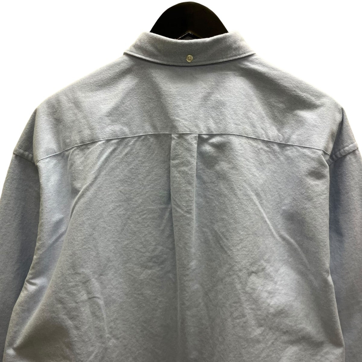 25AWLoose Fit Flannel Oxford Shirt Light Blue 長袖シャツ