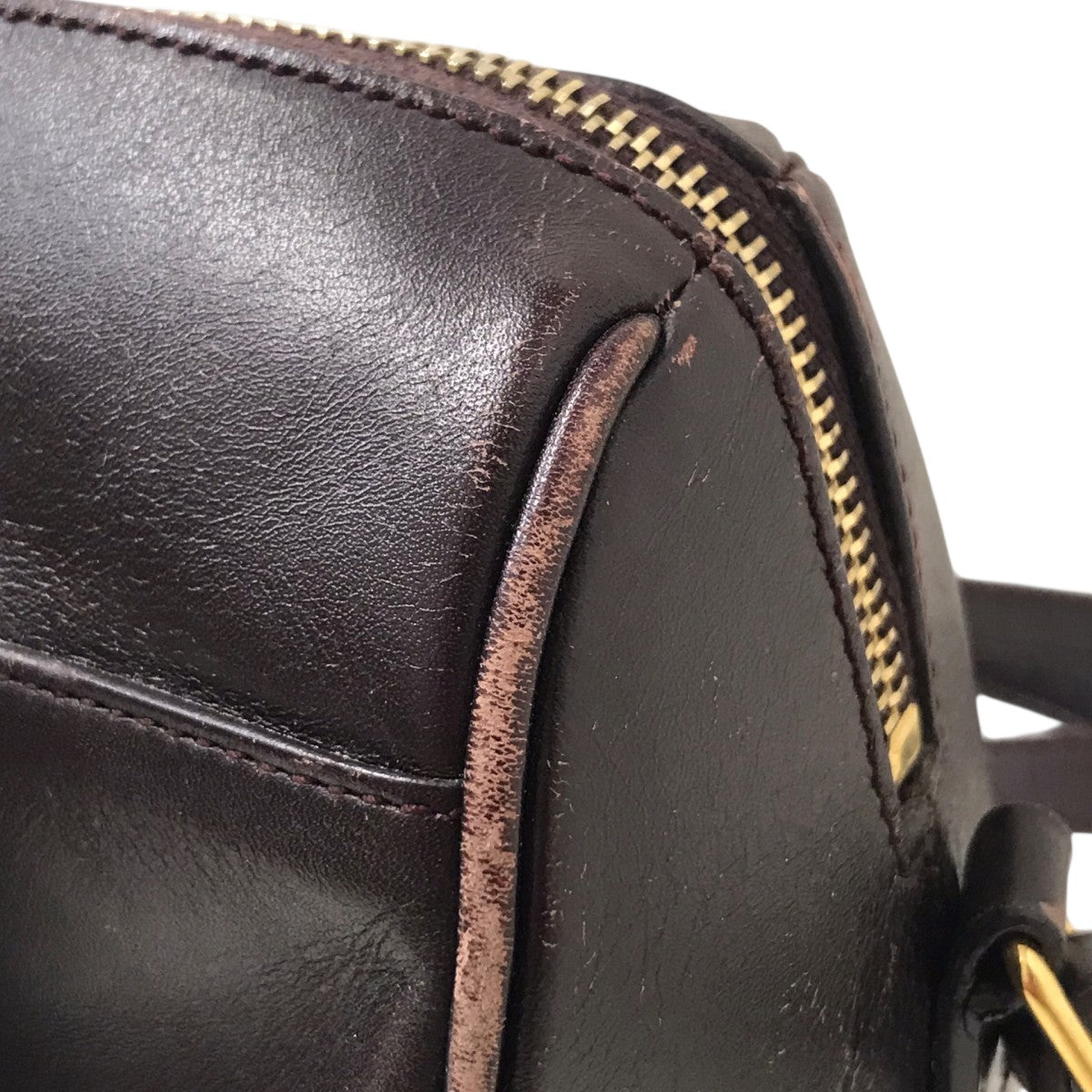 ベイビーダッフル レザー 2WAYハンドバッグ