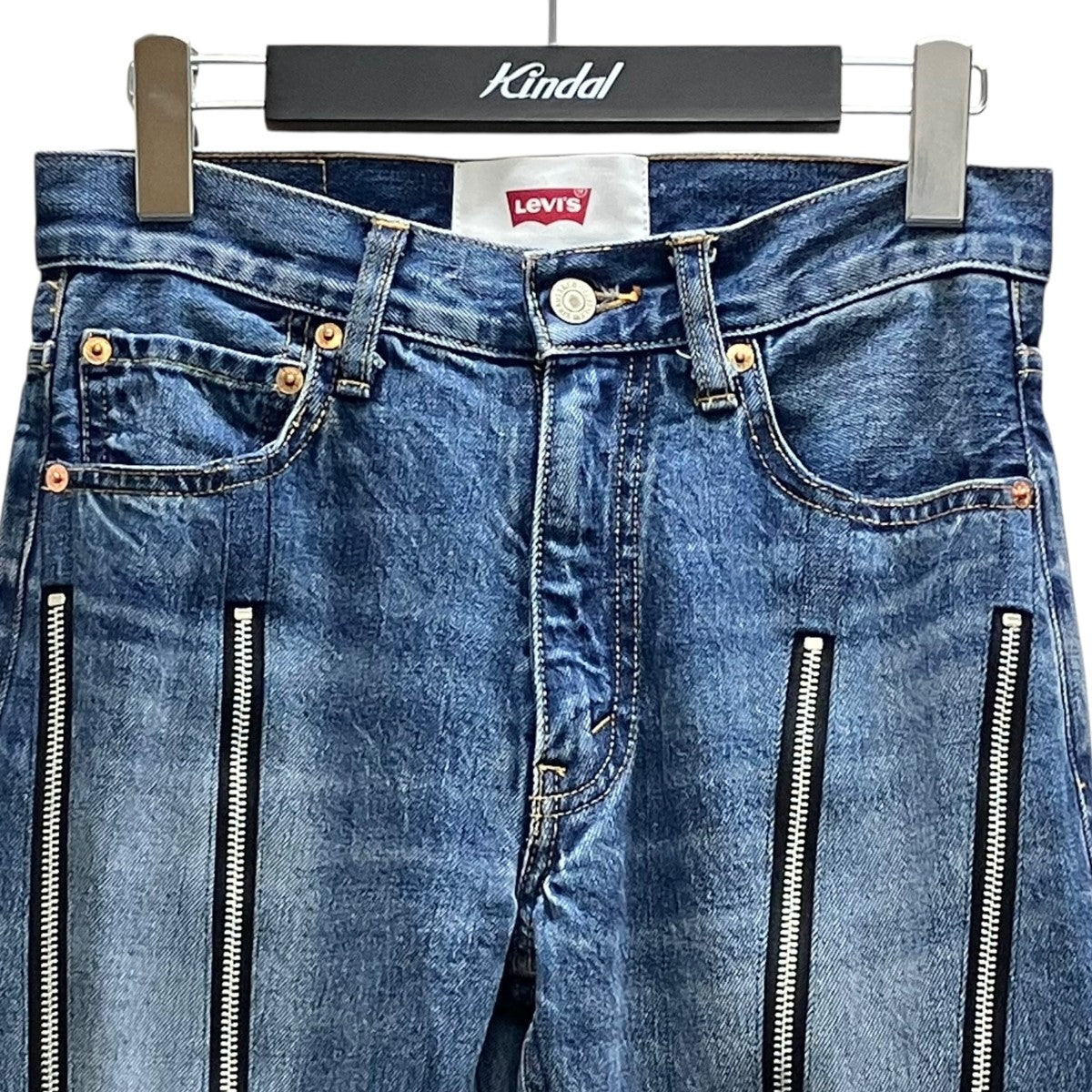 25AWジップデニムパンツ