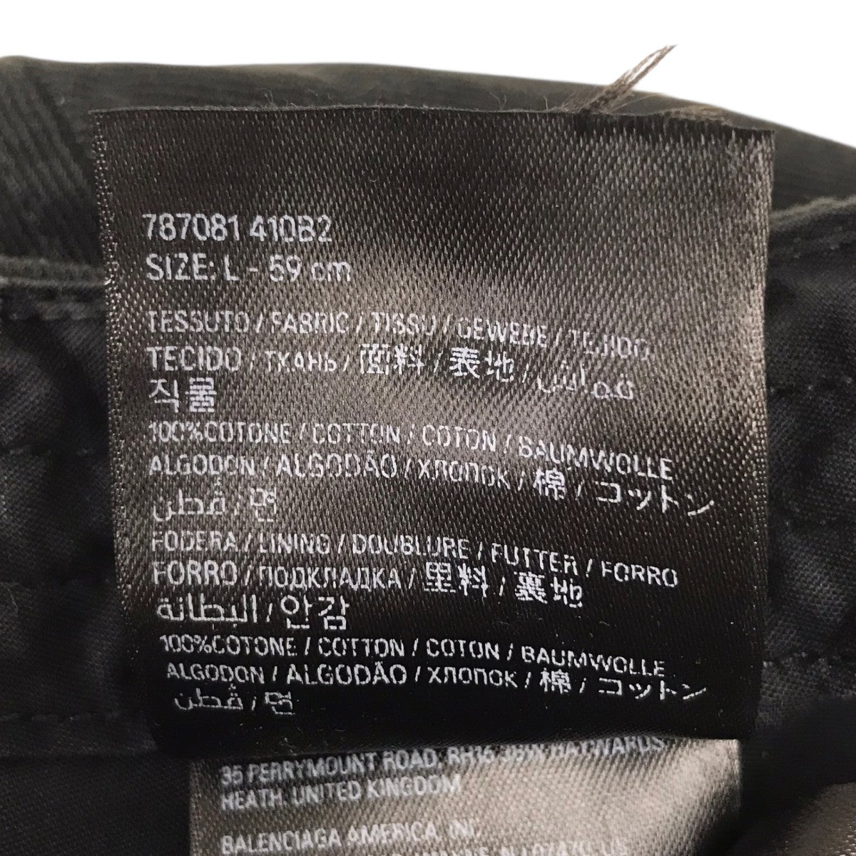 ダメージ加工 ベースボールキャップ 帽子